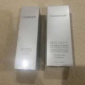 BOGO NEW ceramiricle products: essence skin conditioning & reboot mask
